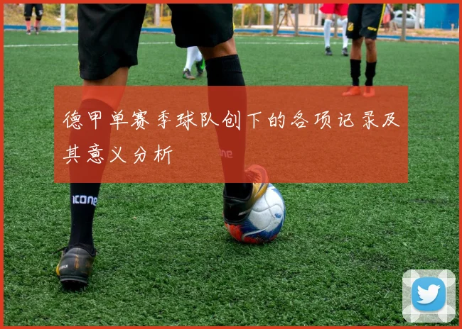 德甲单赛季球队创下的各项记录及其意义分析