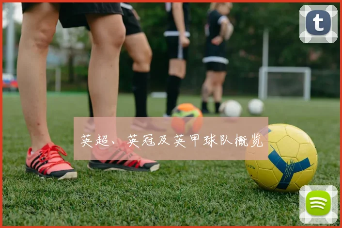 英超、英冠及英甲球队概览